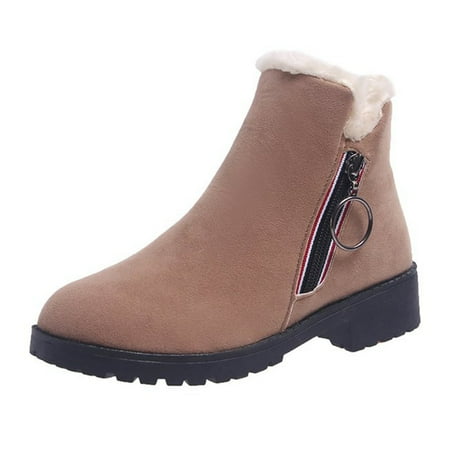 qipaqil Boots Women s Thickening Plus Velvet Size Fashion Short Shoes Boots Snow Womens Lace up Boots Flat Booties
qipaqil Boots Women s Thickening Plus Velvet Size Fashion Short Shoes Boots Snow Womens Lace up Boots Flat Booties