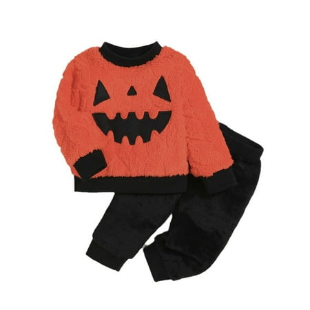 Thhvdrg Baby Girls Boys Clothes Kids Toddler Girl Boy Halloween Outfits Fall Winter Cute Pumpkin Print Long Sleeve Tops and Pants 2 Pcs Set
Thhvdrg Baby Girls Boys Clothes Kids Toddler Girl Boy Halloween Outfits Fall Winter Cute Pumpkin Print Long Sleeve Tops and Pants 2 Pcs Set