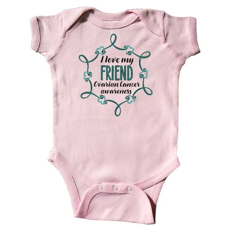 Inktastic I Love My Friend Ovarian Cancer Awareness Gift Baby Boy or Baby Girl Bodysuit
Inktastic I Love My Friend Ovarian Cancer Awareness Gift Baby Boy or Baby Girl Bodysuit