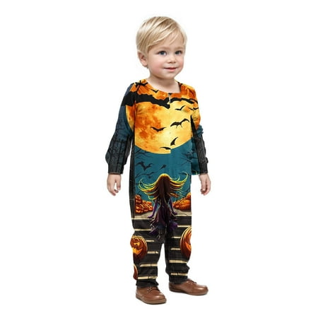 Paiyanr Toddler Boys Girls Hooded Bodysuit Halloween Related Cute Printed Family Parent-Child Wear Long Sleeved Romper Jumpsuit Multicolor-Baby
Paiyanr Toddler Boys Girls Hooded Bodysuit Halloween Related Cute Printed Family Parent-Child Wear Long Sleeved Romper Jumpsuit Multicolor-Baby
