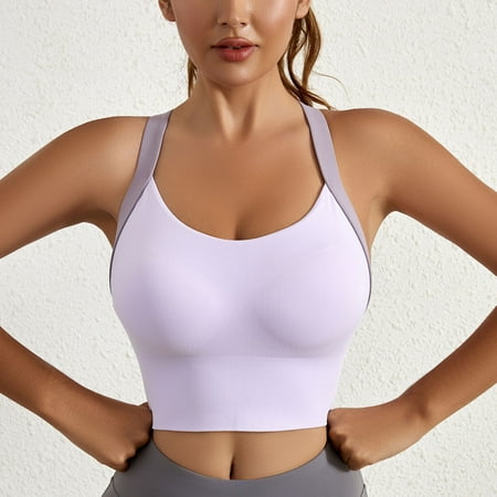 Womens Plus Size Clearance $5 POROPL Push Up Bra Traceless No Steel Ring Tank Gathering Sports Bra Underwear Purple Size 6
Womens Plus Size Clearance $5 POROPL Push Up Bra Traceless No Steel Ring Tank Gathering Sports Bra Underwear Purple Size 6