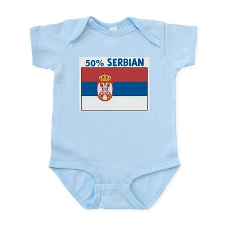 CafePress - 50 PERCENT SERBIAN Infant Bodysuit - Baby Light Bodysuit Size Newborn - 24 Months
CafePress - 50 PERCENT SERBIAN Infant Bodysuit - Baby Light Bodysuit Size Newborn - 24 Months