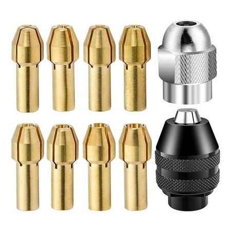 Collet Set Replacement 4486 Drill Chuck Collet Set Change Drill Collet 1/8In X 2 3/32In X 2 1/16In X 2 1/32In X 2
Collet Set Replacement 4486 Drill Chuck Collet Set Change Drill Collet 1/8In X 2 3/32In X 2 1/16In X 2 1/32In X 2