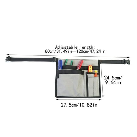 HAXMNOU Member Pricing! Tool Bags Adjustable and Convenient Electrical Tool Bag Side Hanging Tool Storage Bag (Black 2)
HAXMNOU Member Pricing! Tool Bags Adjustable and Convenient Electrical Tool Bag Side Hanging Tool Storage Bag (Black 2)