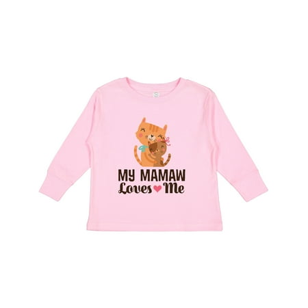 Inktastic Mamaw Loves Me Girl Granddaughter Cat Gift Toddler Toddler Girl Long Sleeve T-Shirt
Inktastic Mamaw Loves Me Girl Granddaughter Cat Gift Toddler Toddler Girl Long Sleeve T-Shirt