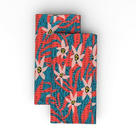 Linen Cotton Canvas Dinner Napkins (Set of 2) - Cosmica Bright Star Floral Dot Dotted Color boho bright flowers Print Cloth Dinner Napkins by Spoonflower
Linen Cotton Canvas Dinner Napkins (Set of 2) - Cosmica Bright Star Floral Dot Dotted Color boho bright flowers Print Cloth Dinner Napkins by Spoonflower