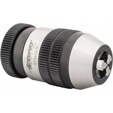 Accupro JT0 1/64 to 1/8 Capacity Tapered Mount Drill Chuck Keyless 24.5mm Sleeve Diam 44mm Open Length
Accupro JT0 1/64 to 1/8 Capacity Tapered Mount Drill Chuck Keyless 24.5mm Sleeve Diam 44mm Open Length