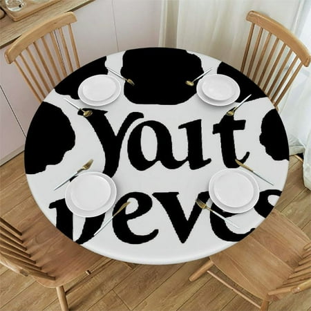 Patifu Dog Paw Print Heart Round Table Cover Stain Resistant Washable Indoor Outdoor Tablecloth Kitchen Dining Wedding Parties Waterproof 100% Polyester Fiber 42-46
Patifu Dog Paw Print Heart Round Table Cover Stain Resistant Washable Indoor Outdoor Tablecloth Kitchen Dining Wedding Parties Waterproof 100% Polyester Fiber 42-46