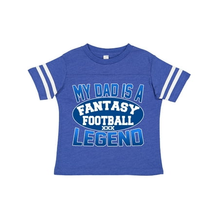 Inktastic My Dad is a Fantasy Football Legend Gift Toddler Boy or Toddler Girl T-Shirt
Inktastic My Dad is a Fantasy Football Legend Gift Toddler Boy or Toddler Girl T-Shirt