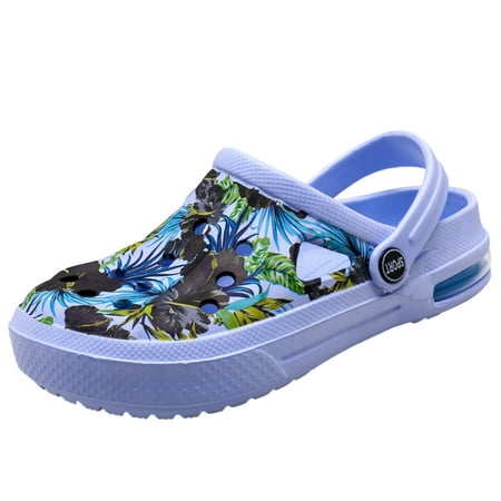 Men Women Garden Shoes Summer Beach Clogs Sandals with Adujustable Strap Lightweight Slippers Around the House Water Shoes Blue 37
Men Women Garden Shoes Summer Beach Clogs Sandals with Adujustable Strap Lightweight Slippers Around the House Water Shoes Blue 37