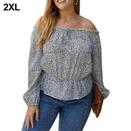 BESTHUA Women s Floral Top Off Shoulder Sexy Blouse Polyester Ladies Long Sleeve Shirt
BESTHUA Women s Floral Top Off Shoulder Sexy Blouse Polyester Ladies Long Sleeve Shirt