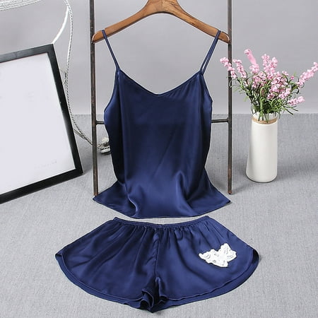 Soighxzc Suspenders Shorts Suit 2 Piece Base Home Clothes Summer Women s Pajama Suit Comfy Pajamas
Soighxzc Suspenders Shorts Suit 2 Piece Base Home Clothes Summer Women s Pajama Suit Comfy Pajamas