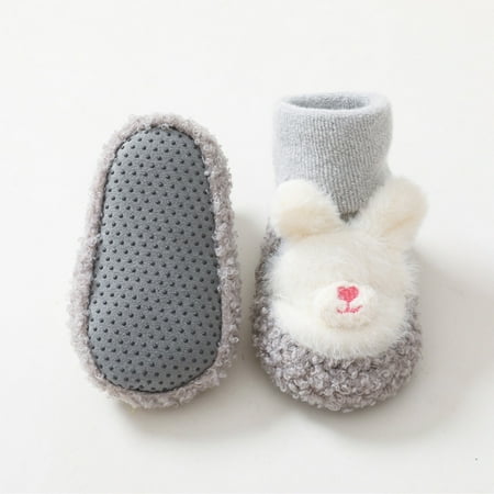 Quealent Baby Booties Baby Girls Boys Boots Anti-Skid Warm Winter Booties Ankle Moccasins Toddler Firstwalker Gray 6 Months
Quealent Baby Booties Baby Girls Boys Boots Anti-Skid Warm Winter Booties Ankle Moccasins Toddler Firstwalker Gray 6 Months