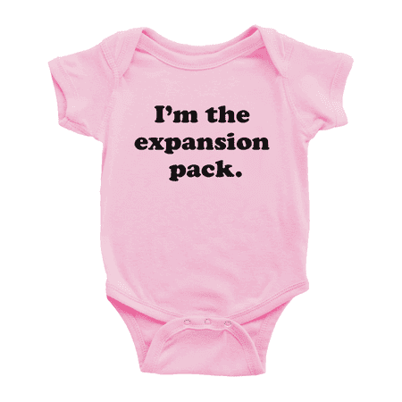 I m the expansion pack Funny Baby Clothing Bodysuits Newborn-24 Months