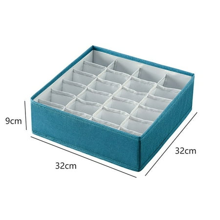 Fabric Underwear Bra Storage Box Underwear Sorting Box Briefs Sock Compartment Storage Box Drawer Organizer Home Storage
Fabric Underwear Bra Storage Box Underwear Sorting Box Briefs Sock Compartment Storage Box Drawer Organizer Home Storage