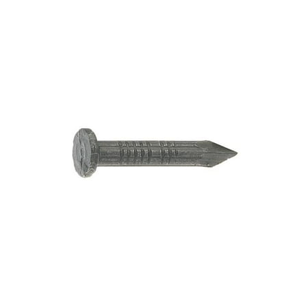 Grip-Rite 5023394 1.5 in. 4D Masonry Tempered Hardened Steel Flat Head Nail Gray - 50 lbs