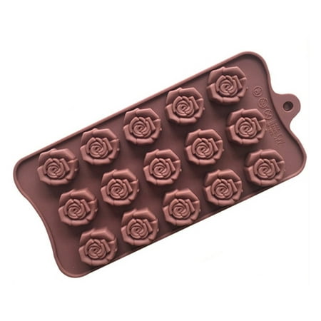 Rose Shape Soap Moulds Food Grade BPA Free Perfect for DIY Soap Mousse Chocolate