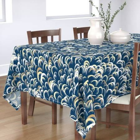 Tablecloth Solar Eclipse Reflections Sun Moon Solar Viewing Cotton Sateen