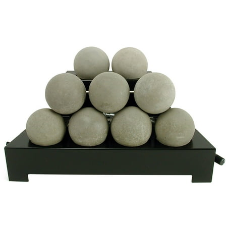 Rasmussen Alterna Vent Free FireBalls Burner Kit 20 Remote Ready Safety Pilot Natural Gas Smooth FireBalls/9 Pieces/Natural
Rasmussen Alterna Vent Free FireBalls Burner Kit 20 Remote Ready Safety Pilot Natural Gas Smooth FireBalls/9 Pieces/Natural