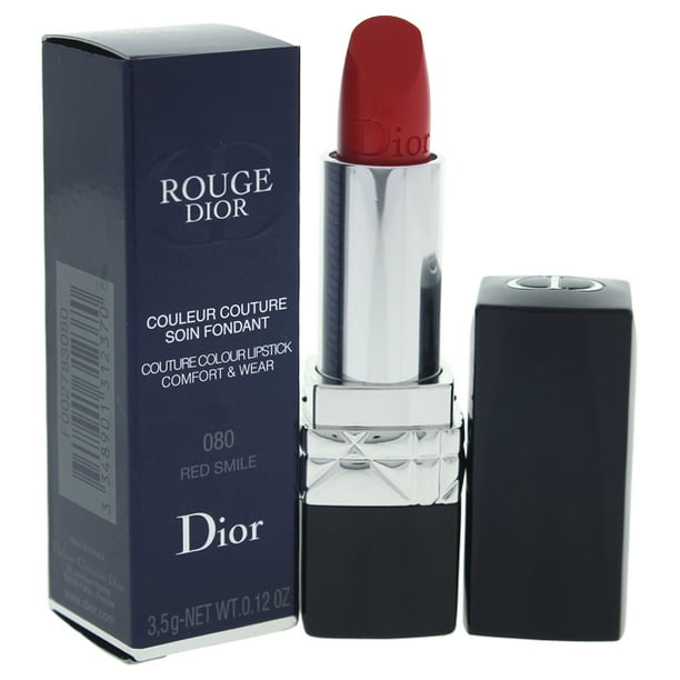Rouge Dior Couture Colour Comfort & Wear Lipstick - # 080 Red Smile by Christian Dior for Women - 0.12 oz Lipstick
