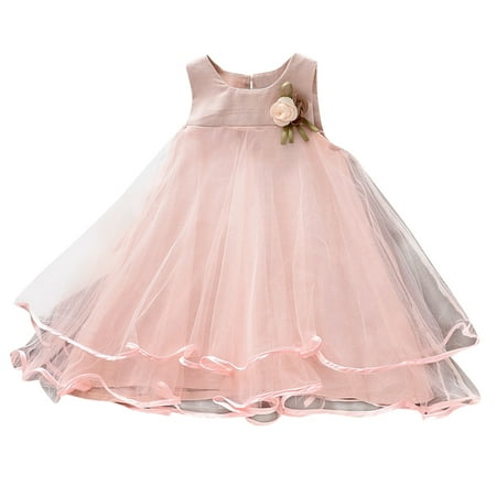 Dress Party Tulle Baby Dress Kids Girls Princess Sleeveless Toddler Solid Flowers Girls Dress&Skirt
Dress Party Tulle Baby Dress Kids Girls Princess Sleeveless Toddler Solid Flowers Girls Dress&Skirt