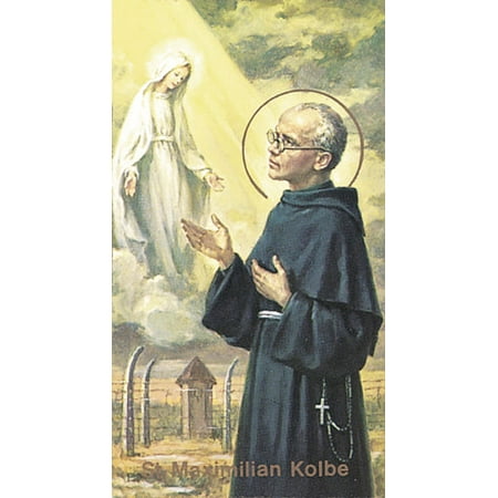Saint Maximilian Kolbe Paper Catholic Prayer Holy Card with Blank Back Pack of 100
Saint Maximilian Kolbe Paper Catholic Prayer Holy Card with Blank Back Pack of 100