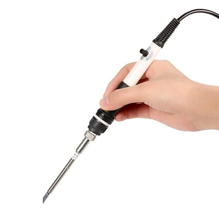 T12 Electric Soldering Iron DC 12-24V Welding Tool Adjustable Temperature T12-K Mini Station with 75W Tip
T12 Electric Soldering Iron DC 12-24V Welding Tool Adjustable Temperature T12-K Mini Station with 75W Tip