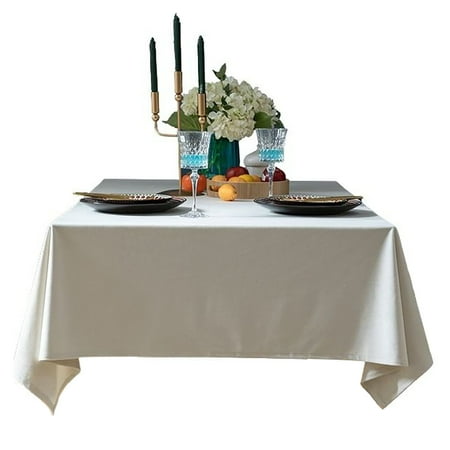 2 Pcs Rectangular Tablecloth solid Color Silk Velvet Tablecloth Washable stain Resistance Wrinkle Free Table Cover For Restaurant Christmas Halloween Party Picnic Outdoor -White-100*160cm
2 Pcs Rectangular Tablecloth solid Color Silk Velvet Tablecloth Washable stain Resistance Wrinkle Free Table Cover For Restaurant Christmas Halloween Party Picnic Outdoor -White-100*160cm