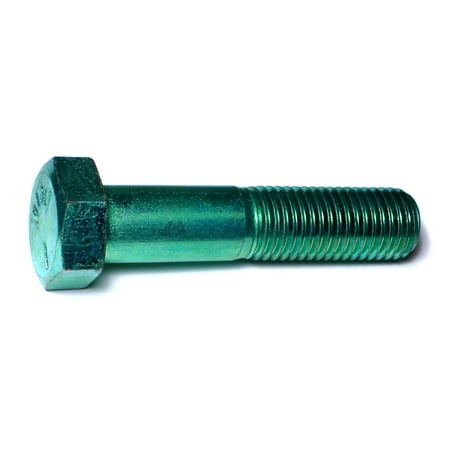 7/8 -9 x 4 Green Rinsed Zinc Grade 5 Hex Cap Screws (11 pcs.)
7/8 -9 x 4 Green Rinsed Zinc Grade 5 Hex Cap Screws (11 pcs.)
