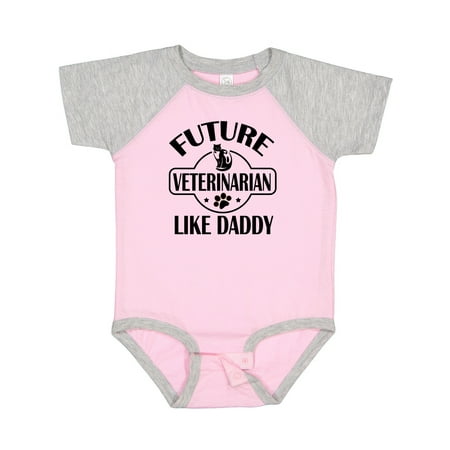 Inktastic Veterinarian Like Daddy Gift Baby Boy or Baby Girl Bodysuit