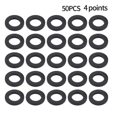 50 Pack Shower Head Washers Rubber Washers Seals Hose Washer Seal