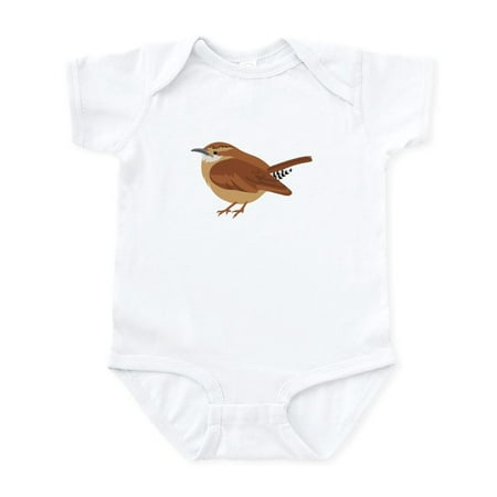 CafePress - Great Wren Body Suit - Baby Light Bodysuit Size Newborn - 24 Months