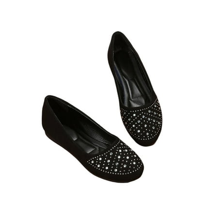 SIMANLAN Women Flats Slip On Loafers Comfort Casual Walking Shoe Ladies Wear Resistant Flat Shoes Women s Rhinestones Loafer Black 8.5
SIMANLAN Women Flats Slip On Loafers Comfort Casual Walking Shoe Ladies Wear Resistant Flat Shoes Women s Rhinestones Loafer Black 8.5