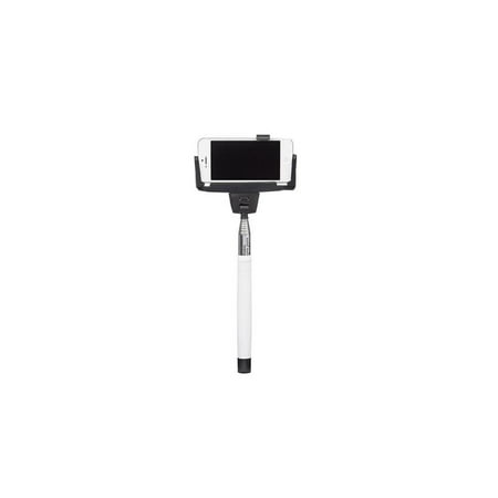 Foldable Monopod Selfie Stick Extendable - White