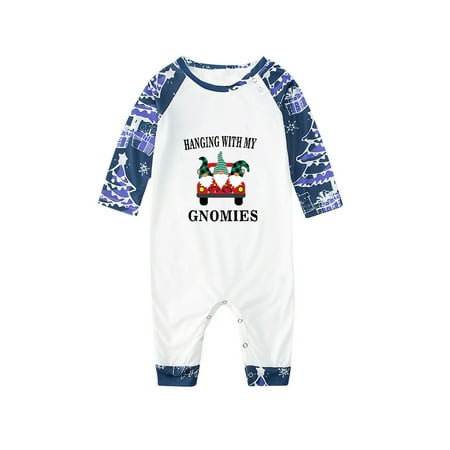 Virmaxy Christmas Family Pajamas Holiday Toddler Baby Gnome Car Graphic Hanging with My Gnomies Letter Printed Xmas Jammies Long Sleeve Plaid Tops With Elastic Waist Pants Set Blue-A 9-12Months
Virmaxy Christmas Family Pajamas Holiday Toddler Baby Gnome Car Graphic Hanging with My Gnomies Letter Printed Xmas Jammies Long Sleeve Plaid Tops With Elastic Waist Pants Set Blue-A 9-12Months