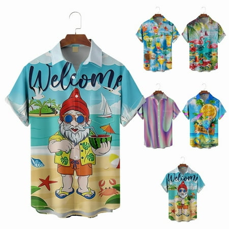 Big & Tall Men Casual Short Sleeve Tee Shirts 3D Print Basic Costume for Men Boys
Big & Tall Men Casual Short Sleeve Tee Shirts 3D Print Basic Costume for Men Boys