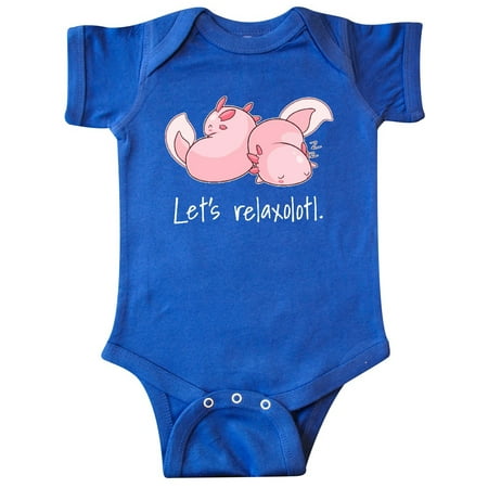 Inktastic Let s Relaxolotl with Cute Sleeping Axolotls Gift Baby Boy or Baby Girl Bodysuit
Inktastic Let s Relaxolotl with Cute Sleeping Axolotls Gift Baby Boy or Baby Girl Bodysuit