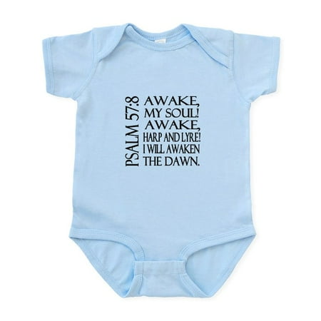CafePress - Psalm 57:8 Infant Bodysuit - Baby Light Bodysuit Size Newborn - 24 Months
CafePress - Psalm 57:8 Infant Bodysuit - Baby Light Bodysuit Size Newborn - 24 Months