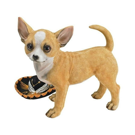 Chici the Cute Chihuahua Dog Statue (XoticBrands)