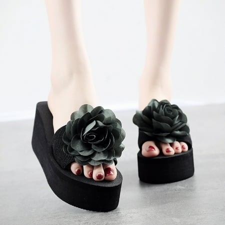 HIBRO Women s Ladies Bohemia Flower Home Outdoor Wedges Beach Shoes Sandals Slippers
HIBRO Women s Ladies Bohemia Flower Home Outdoor Wedges Beach Shoes Sandals Slippers