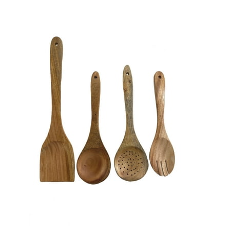 TXV Mart | Natural Wooden Cooking Utensils Reusable Scratch Resistant Non-Stick Pans | Set of 4 pcs
TXV Mart | Natural Wooden Cooking Utensils Reusable Scratch Resistant Non-Stick Pans | Set of 4 pcs