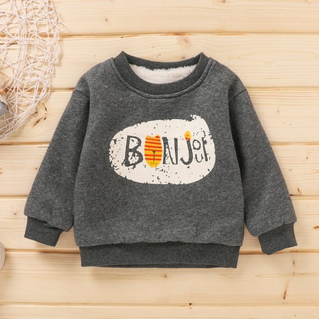 DAETIROS Silky Children Kid Boys Cartoon Letter Printed T-shirt Tops Casual Pullover Sweatshirt Gray
DAETIROS Silky Children Kid Boys Cartoon Letter Printed T-shirt Tops Casual Pullover Sweatshirt Gray