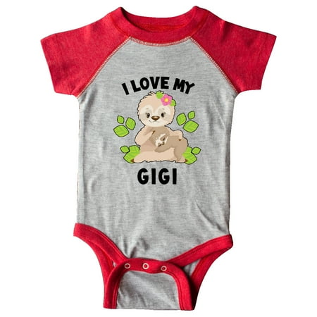 Inktastic Cute Sloth I Love My Gigi and Green Leaves Gift Baby Boy or Baby Girl Bodysuit
Inktastic Cute Sloth I Love My Gigi and Green Leaves Gift Baby Boy or Baby Girl Bodysuit