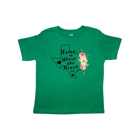 Inktastic Texas Home is Where The Heart is with Watercolor Floral Gift Toddler Toddler Girl T-Shirt
Inktastic Texas Home is Where The Heart is with Watercolor Floral Gift Toddler Toddler Girl T-Shirt