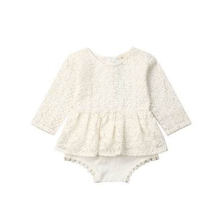 Farrubbyine8 Toddler Baby Girl Clothes Long Sleeve Sleeveless Romper lace Bodysuit Jumpsuit Summer Outfit
Farrubbyine8 Toddler Baby Girl Clothes Long Sleeve Sleeveless Romper lace Bodysuit Jumpsuit Summer Outfit