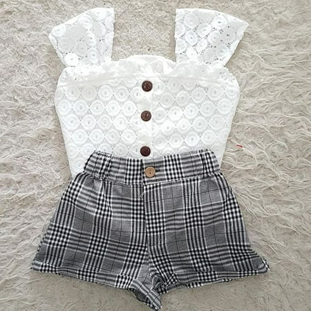 Emmababy Toddler Baby Girls Square Collar Sleeveless Tops + High Waist Short Pants Set
Emmababy Toddler Baby Girls Square Collar Sleeveless Tops + High Waist Short Pants Set