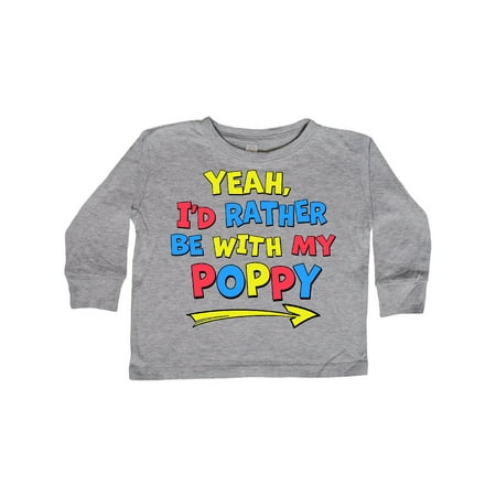 Inktastic Yeah I d Rather be with My Poppy in Red Yellow and Blue Gift Toddler Boy or Toddler Girl Long Sleeve T-Shirt
Inktastic Yeah I d Rather be with My Poppy in Red Yellow and Blue Gift Toddler Boy or Toddler Girl Long Sleeve T-Shirt