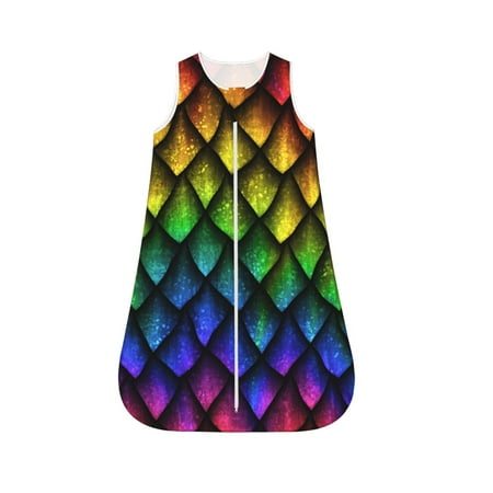Cauagu Dragon Scales for Infant Wearable Blanket Unisex Girl Boy Swaddle Transition Sack - Newborn Essentials Sleep Clothes-Small
Cauagu Dragon Scales for Infant Wearable Blanket Unisex Girl Boy Swaddle Transition Sack - Newborn Essentials Sleep Clothes-Small