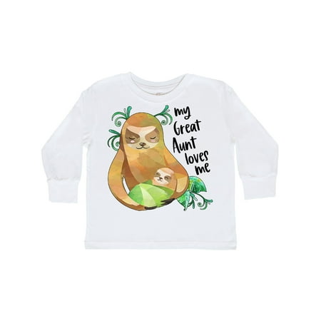 Inktastic My Great Aunt Loves Me Cute Sloth and Baby Gift Toddler Boy or Toddler Girl Long Sleeve T-Shirt
Inktastic My Great Aunt Loves Me Cute Sloth and Baby Gift Toddler Boy or Toddler Girl Long Sleeve T-Shirt