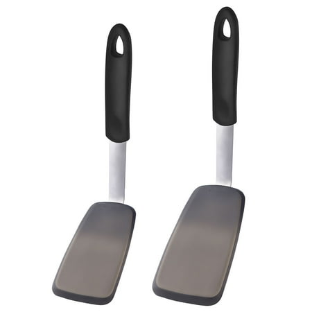 Unicook Spatula Turner Set 2 Heat Resistan Flexible Silicone Spatulas for Nonstick Cookware Size: S & M
Unicook Spatula Turner Set 2 Heat Resistan Flexible Silicone Spatulas for Nonstick Cookware Size: S & M
